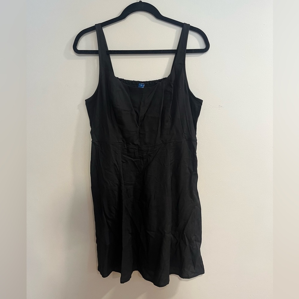 Old Navy Fit & Flare Cami Mini Dress - Black